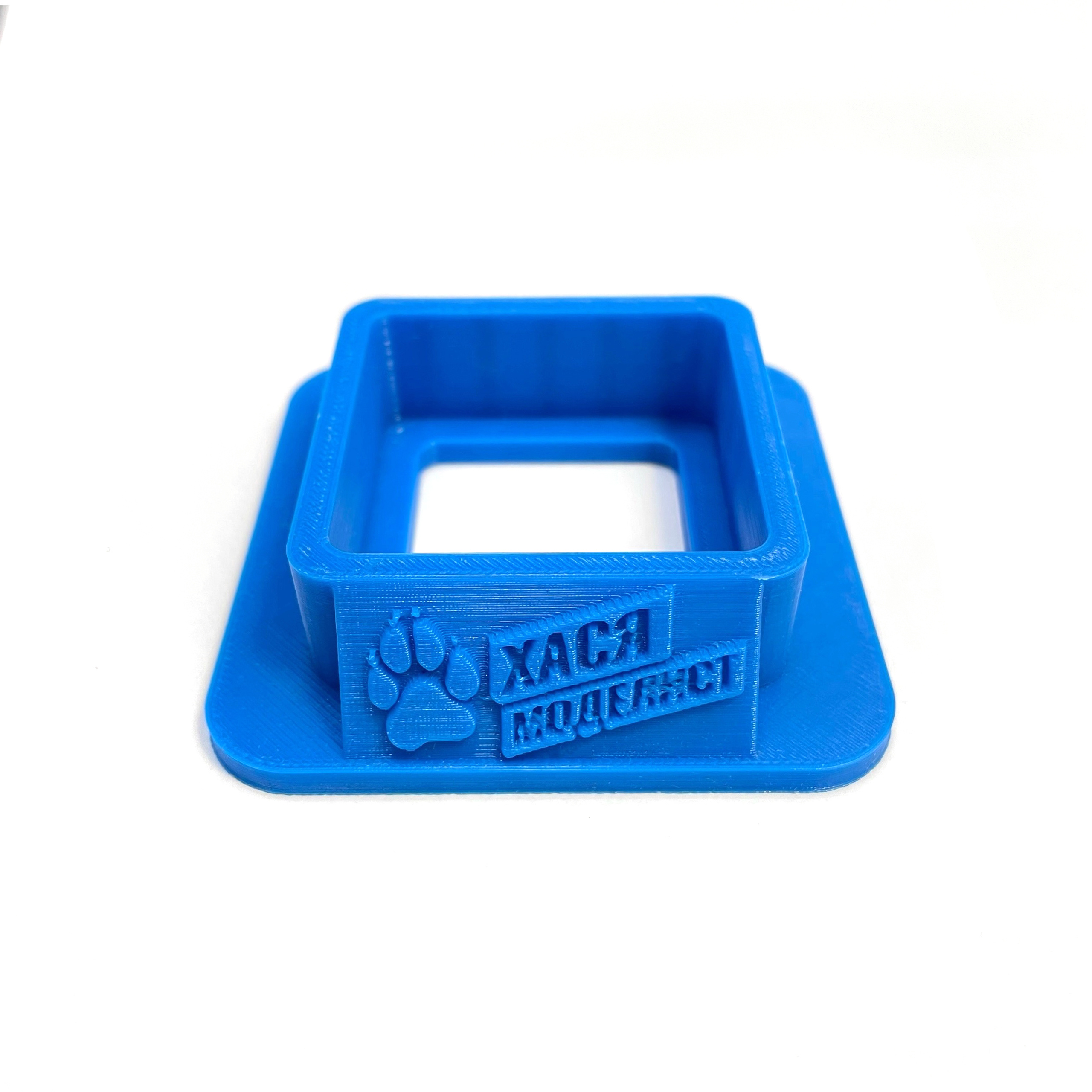 Подставка под клей одиночная, синяя