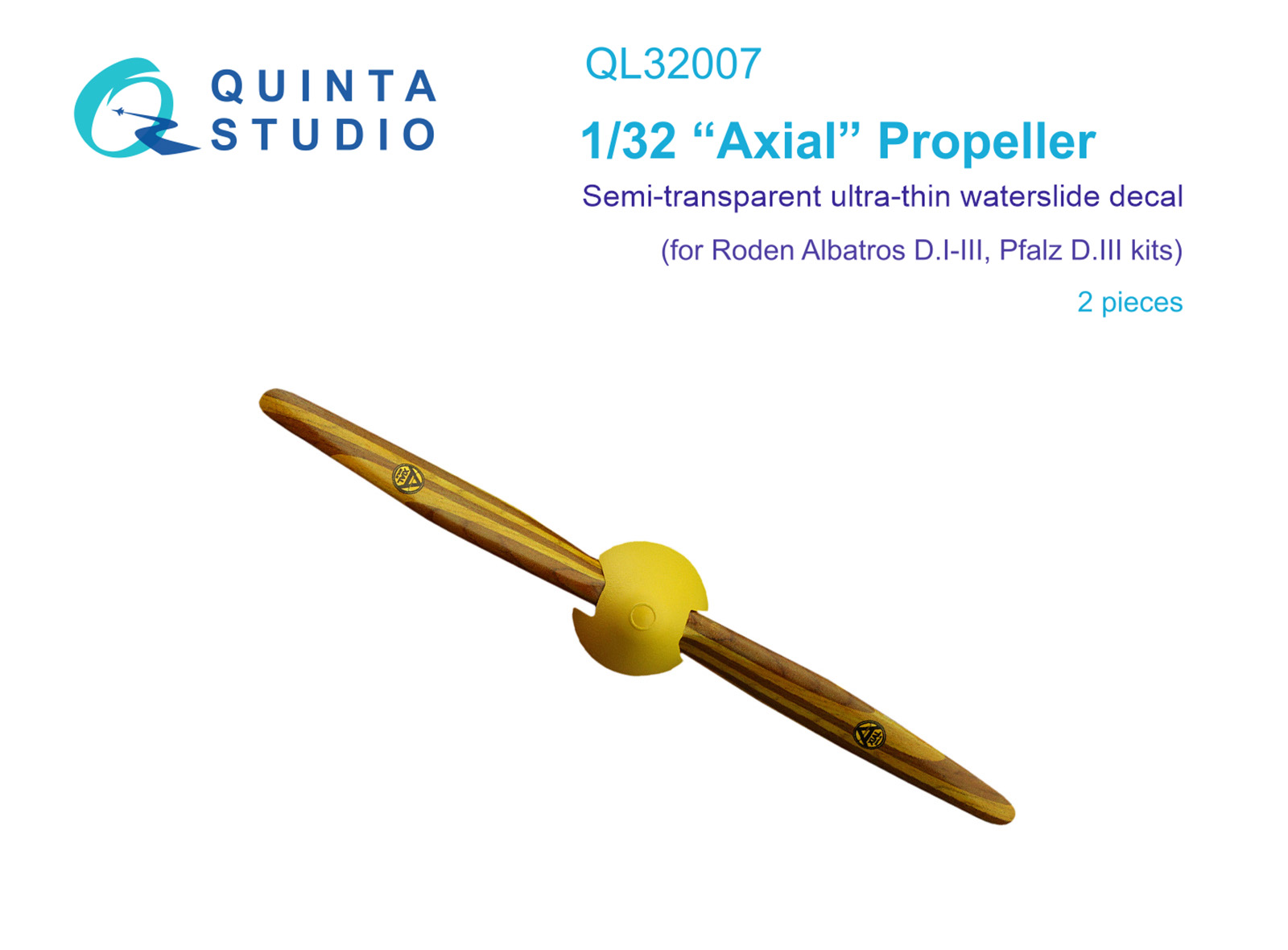 QL32007 Деревянные пропеллеры Axial (Roden)
