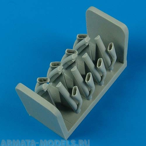 QB72360 Halifax B Mk.I/II Exhaust Type C 1/72