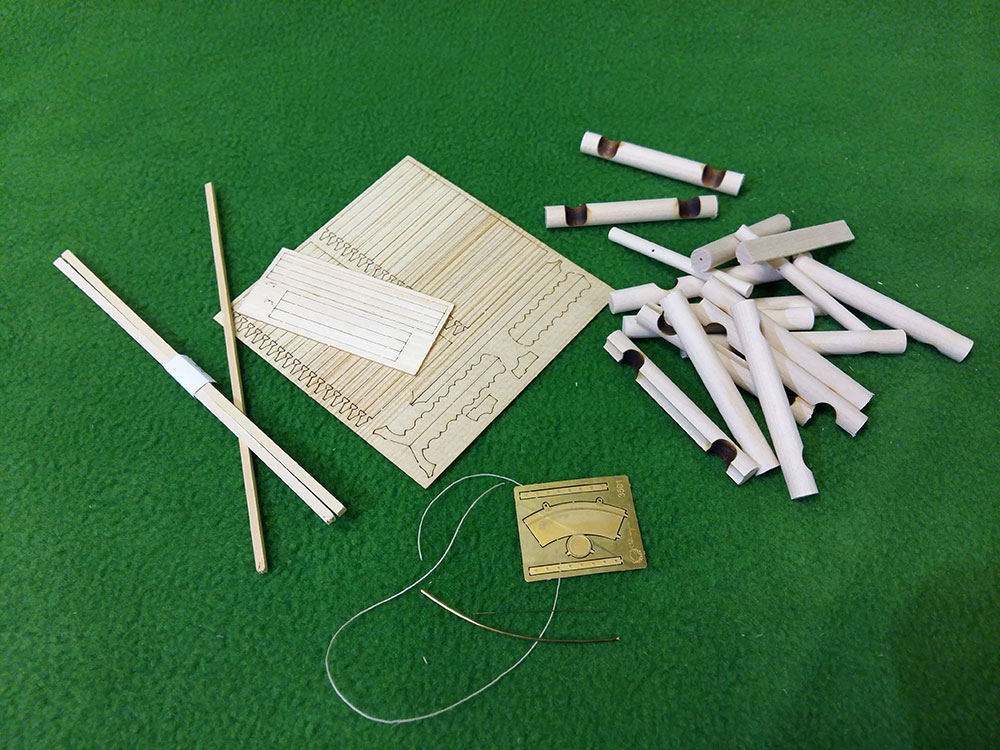 3501 сборная деревянная модель Деревенский колодец СВ Модель