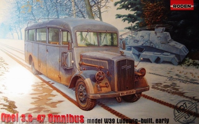 Rod807 Автобус Blitz 3.6 – 47 Omnibus model W39 Ludewig- built, early Roden