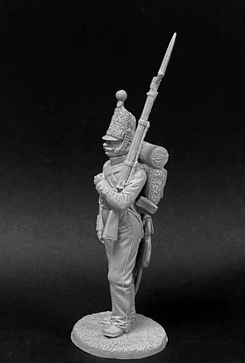 CHM-54250. Рядовой гренадерских полков и рот (2 варианта головы, 2 варианта рук), Россия 1834-43 гг. 54 мм. Материал - смола. Chronos Miniatures