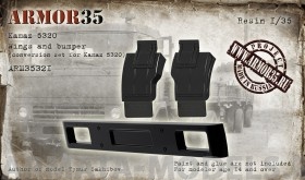 ARM35321 Конверсионный набор Камаз 5320 ( бампер, крылья)