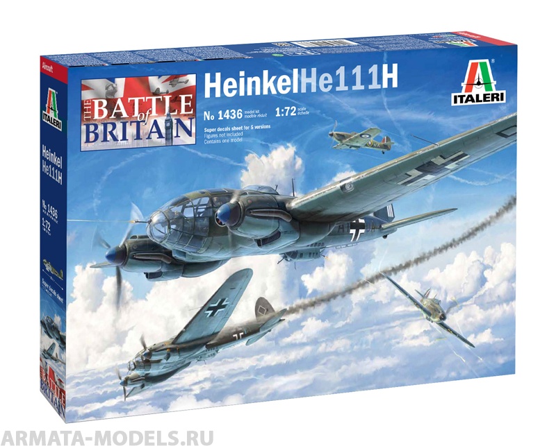1436ИТ Heinkel HE-111H Italeri
