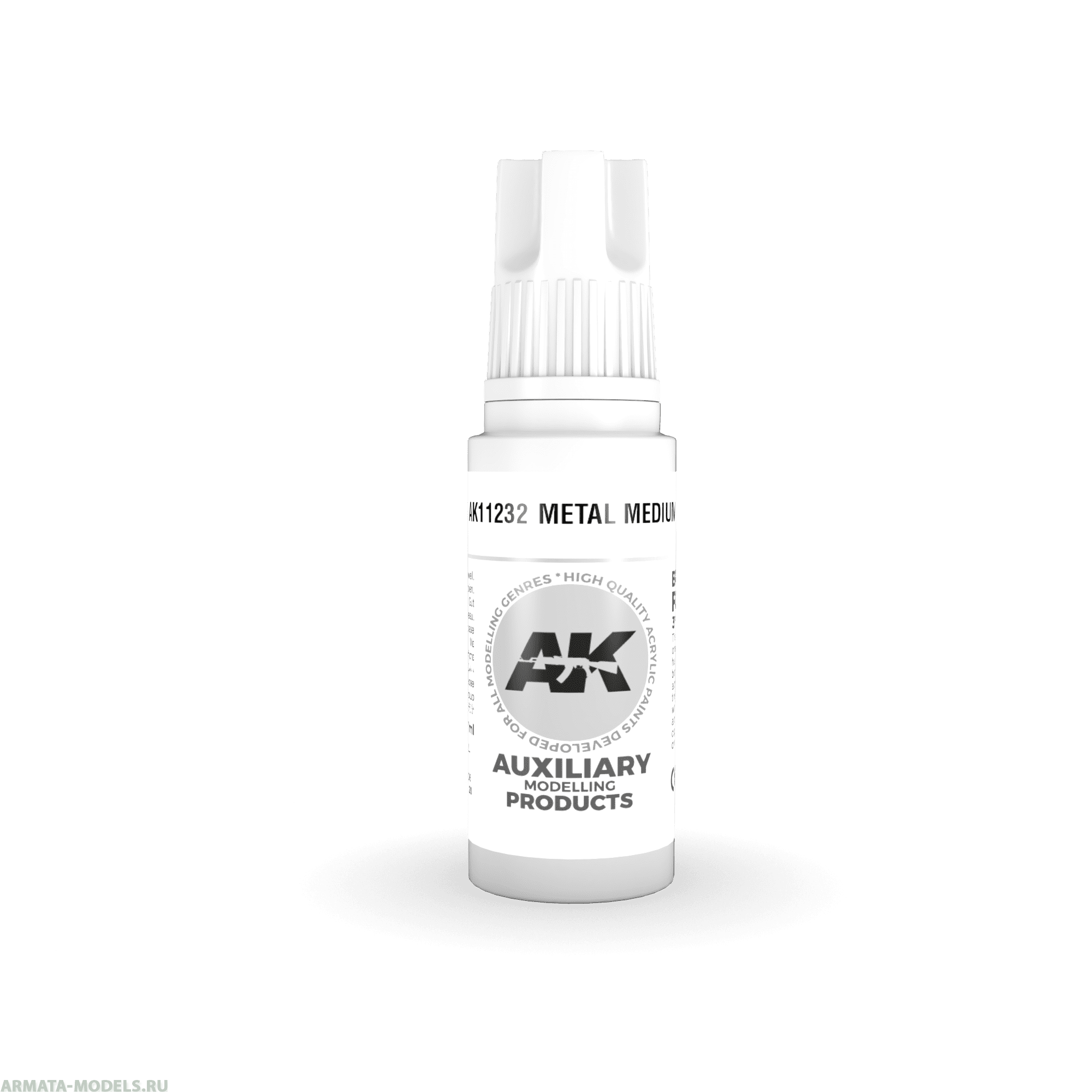 AK11232 Краска акриловая Metal Medium 17ml