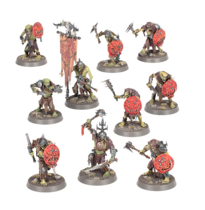 89-70GW Набор Боевые Кланы Орруков. Патрашилы (Orruk Warclans Gutrippaz)