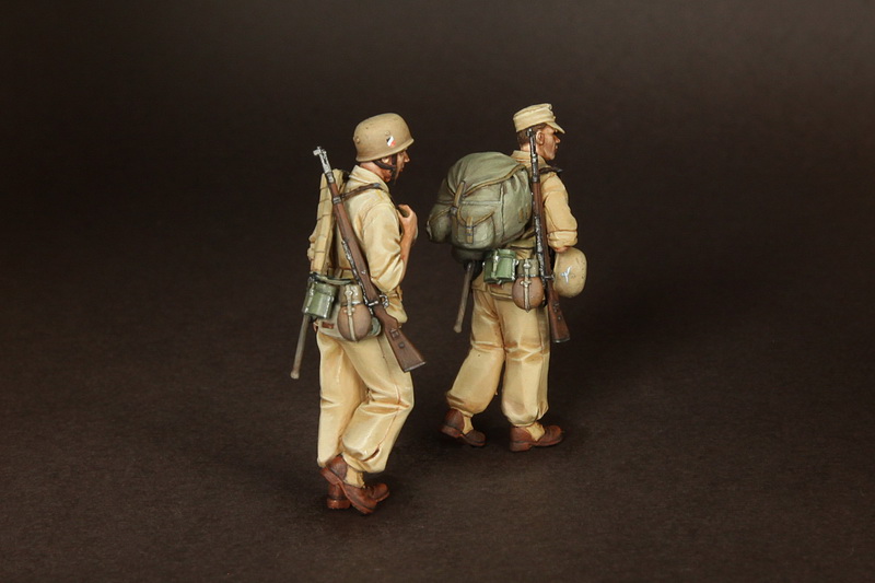 3615SOGA Fallschirmjagers- Brigade Ramcke. El Alamein, August 1942. SOGA Miniatures