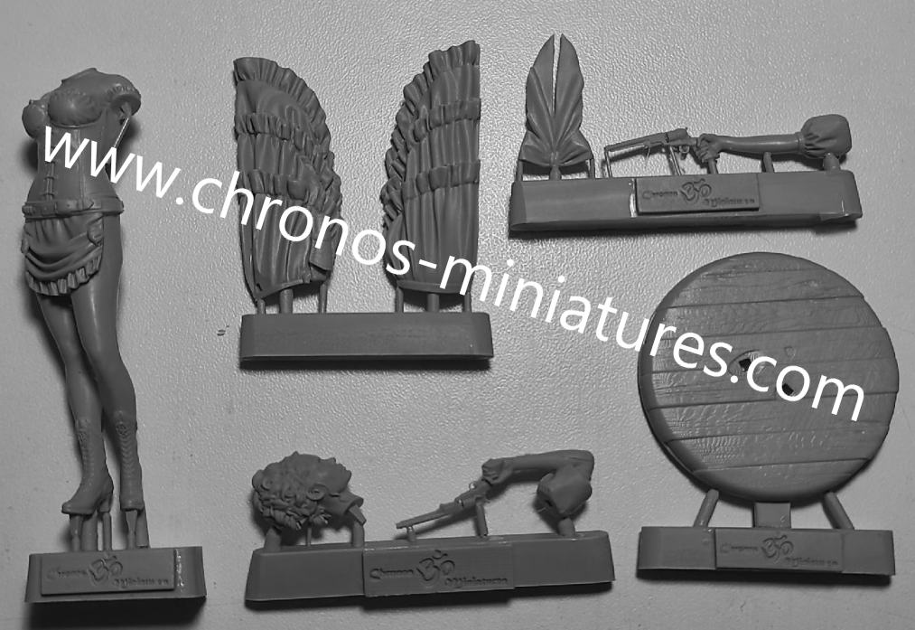 CHM-120.008 Дикий, Дикий Запад. 120 мм. Материал - смола. Chronos Miniatures