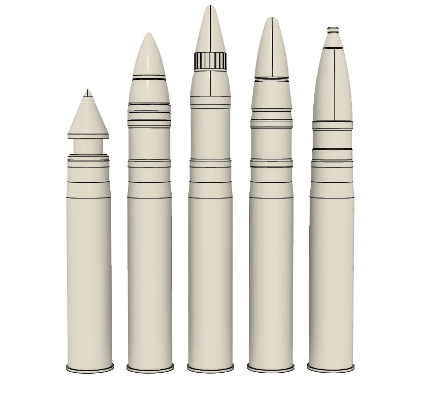 MM35105 Ящик 76мм (т-34, зис-3, кв-1). 3 ящика открытые, 5 гильз, 10 выстрелов