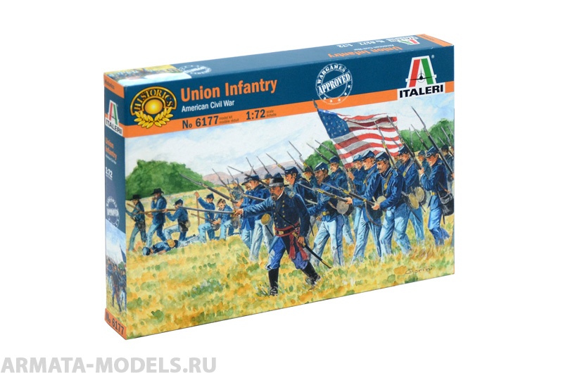 6177ИТ Солдатики Union Infantry Italeri