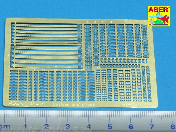 ABR-35-A21  Дополнения для  Buckles and Straps для  1/35