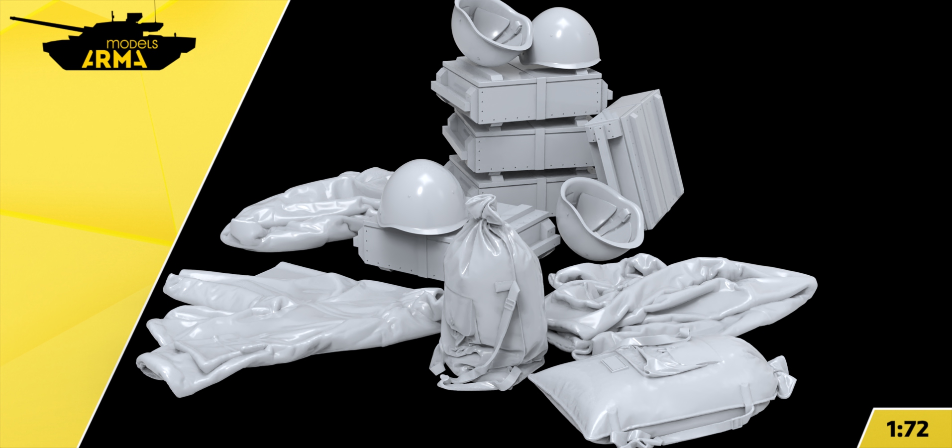 AM72650 Миниатюра Обвес для танка Arma Models