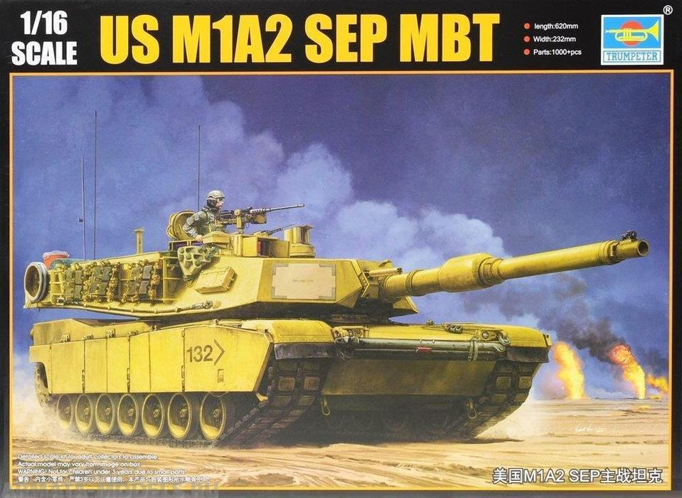 00927P US M1A2 SEP MBT Trumpeter