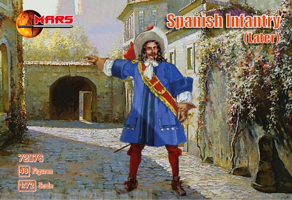 72076MR Spanish Infantry (Later)   Mars
