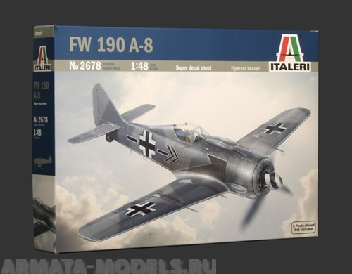 2678ИТ Самолет FW 190 A-8 Italeri