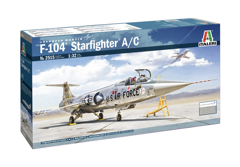 2515ИТ Самолет F-104 STARFIGHTER A/C Italeri