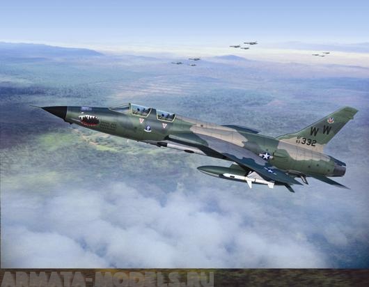 01618P Самолет F-105G Thunderchif Trumpeter