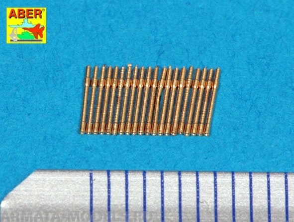 ABR-1:400-L-04  Дополнения для  Set of 20 pcs 20mm barrels C/38 для  1/400