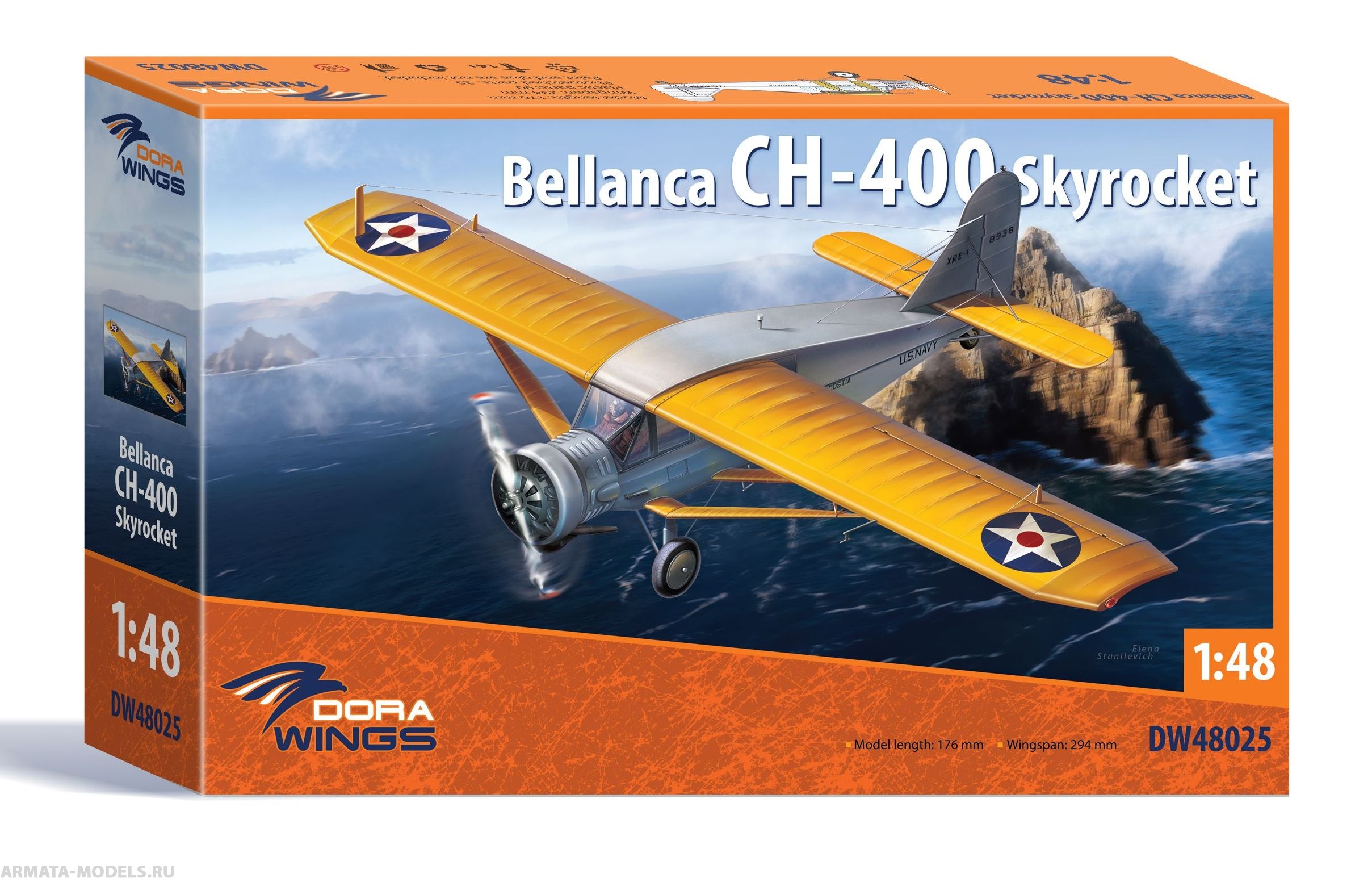 DW48025 Bellanca CH-400 Skyrocket Dora Wings