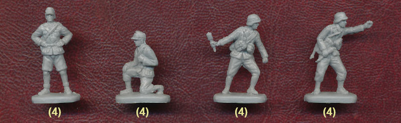 72M158ST Фигуры sPzB41 AT Gun with DAK Crew Strelets