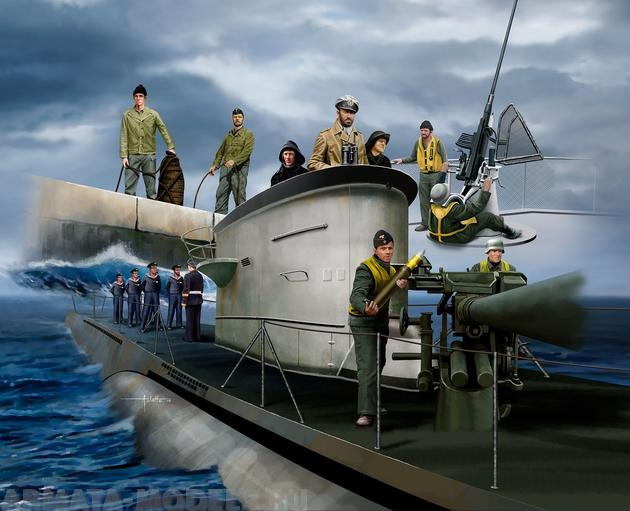 02525 Фигурки немецкой армии , 2я МВ Revell