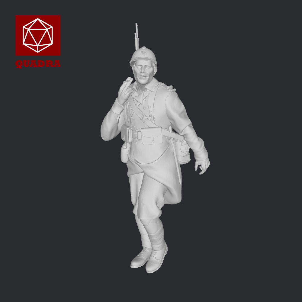 QA35604 Французкий пехотинец 4 QUADRA