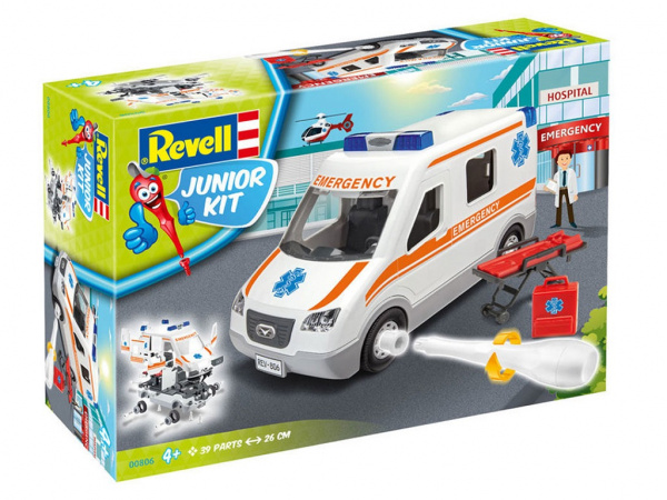 00806 Набор для детей Машина скорой помощи Revell