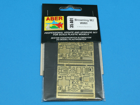 ABR-35-A01  Дополнения для  Browning M2 (WW II) для  1/35