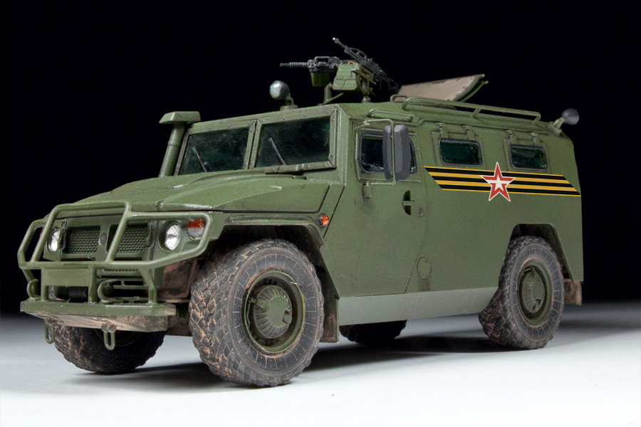 3668 ГАЗ-233014 Тигр Звезда