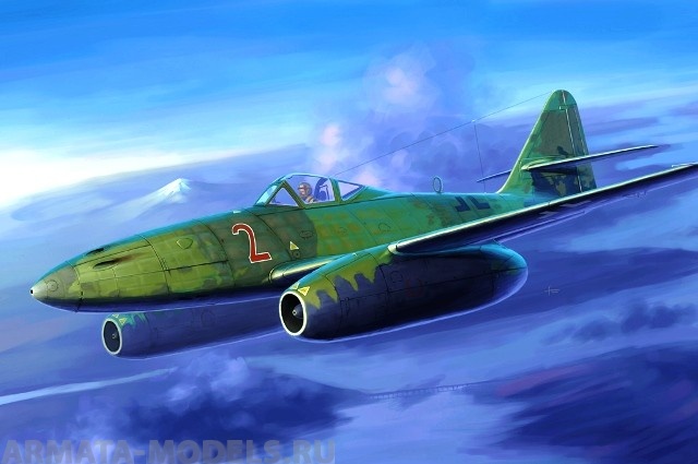80369 Самолет Me-262 A-1a Hobby Boss