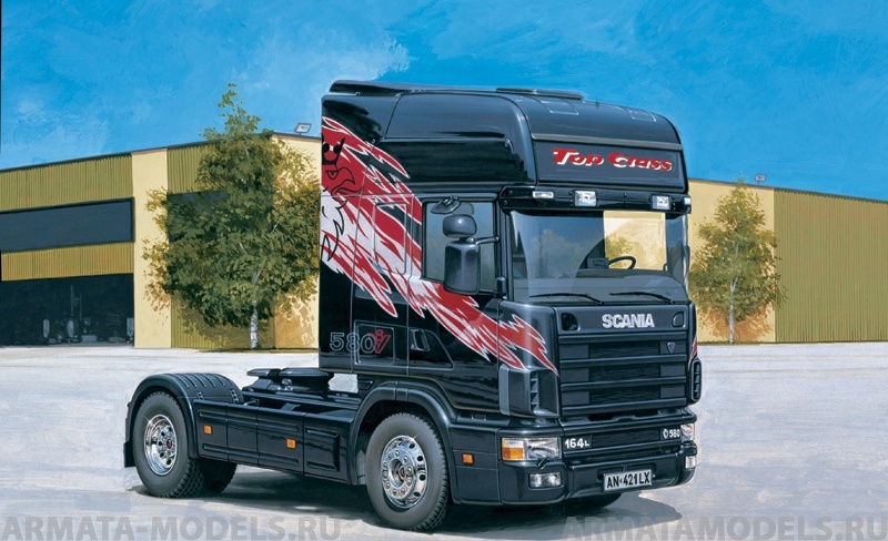 3819ИТ Автомобиль Scania 164 L Top Class 580 CV Italeri