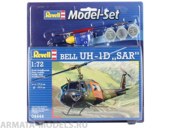 64444RE Набор Вертолет Bell UH-1D am Revell