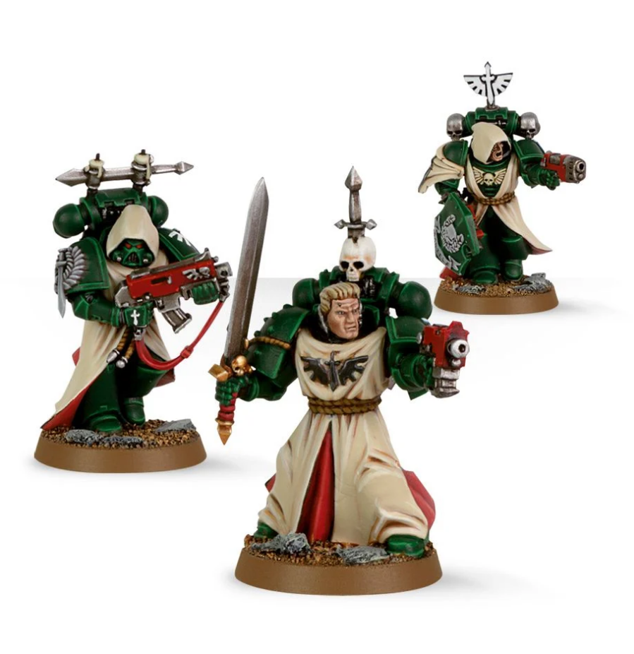 44-09GW Набор Темные Ангелы. Отряд Ветеранов Роты (Dark Angels Company Veterans Squad)