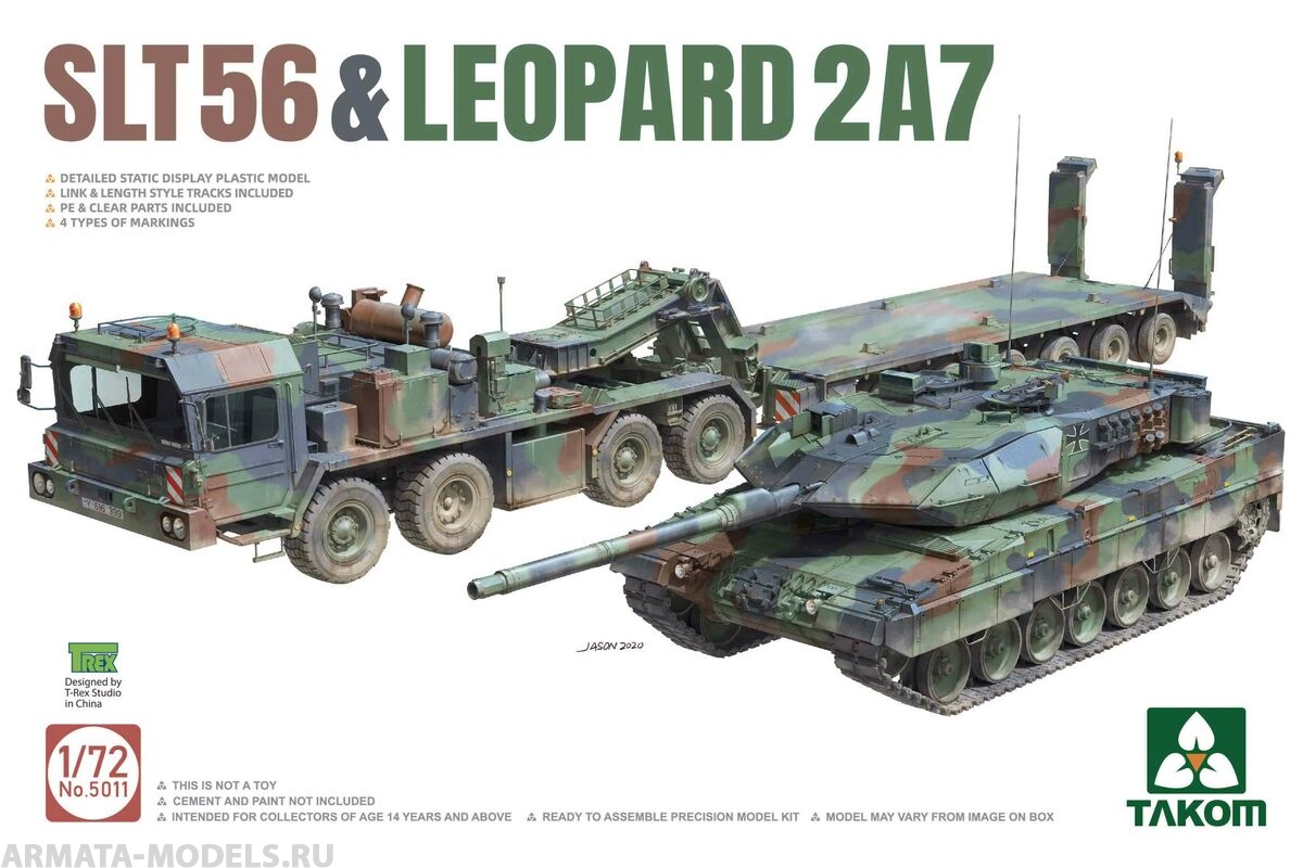 5011T SLT 56 & Leopard 2A7 Takom