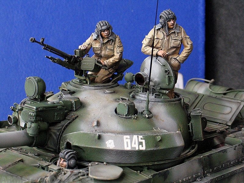 Т-35055 Российский танковый экипаж (Чечня 1994-2005 гг) (3) Tank