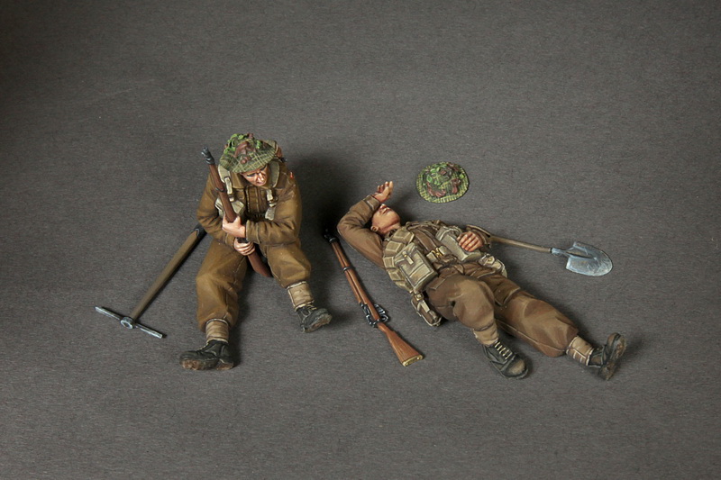3617SOGA British infantrymans at rest. SOGA Miniatures