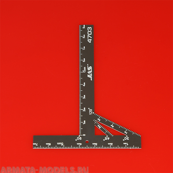 4703J Угольник-транспортир