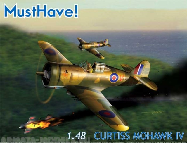 MH148001 CURTISS H-75 A-4 MOHAWK IV MustHave!
