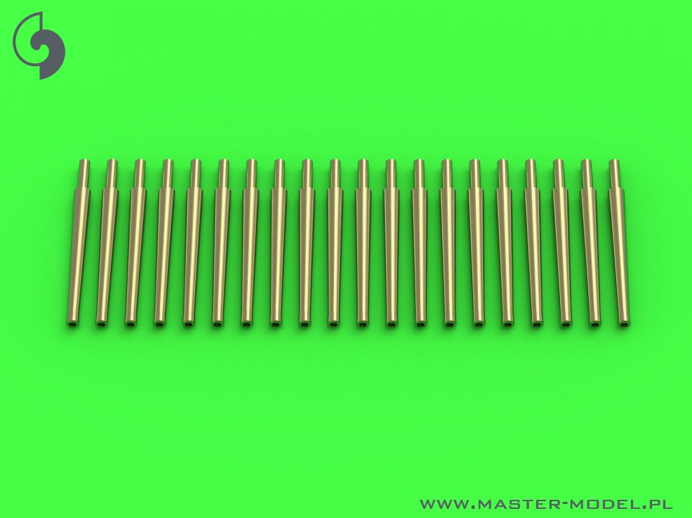 SM-700-059 Стволы IJN 14 см / 50 (5,5 дюйма) 3-го года выпуска - для турелей с глушителями (20 шт.) - самые ранние линкоры и крейсеры IJN