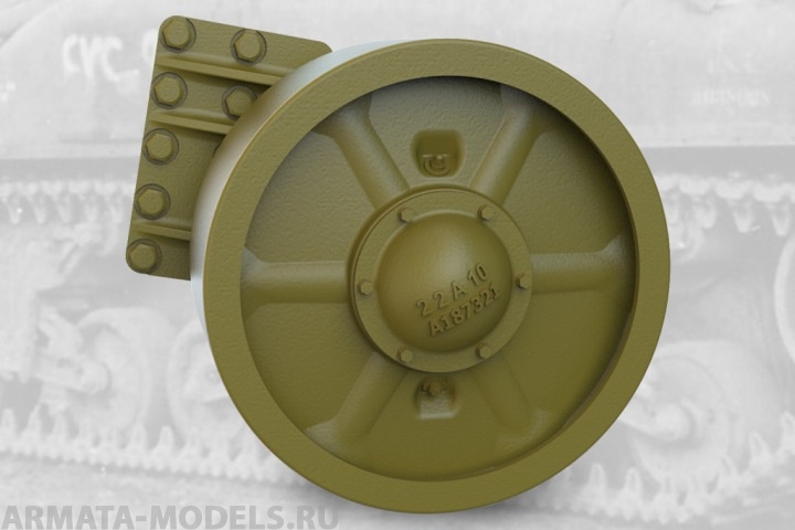 35034FURY Т-30/Т-6-/Т-70 Набор опорных спицованных катков (12шт)