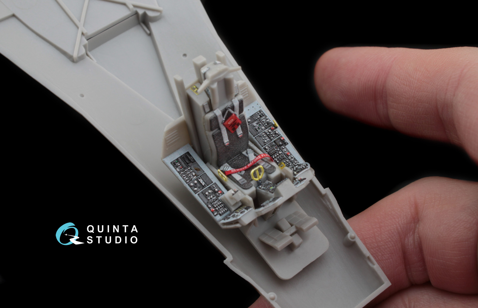 QD48035 1:48 3D Декаль интерьера кабины  F-16С (для модели Hasegawa)