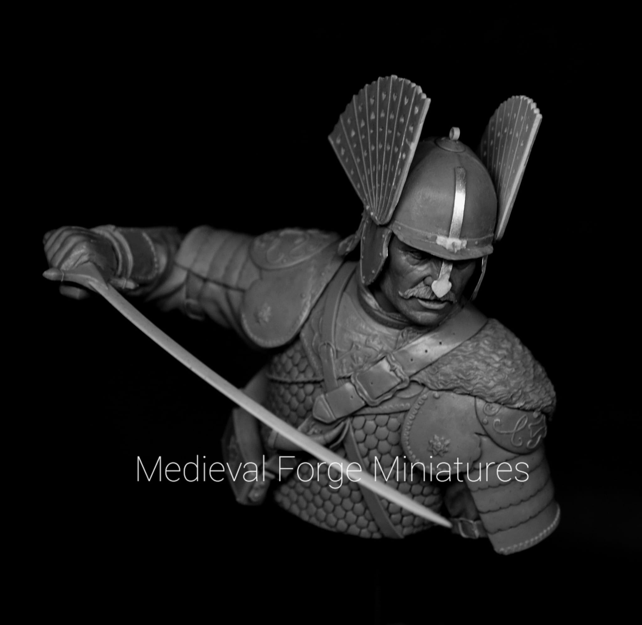 A-035 Фигура Польский крылатый гусар Medieval Forge Miniatures