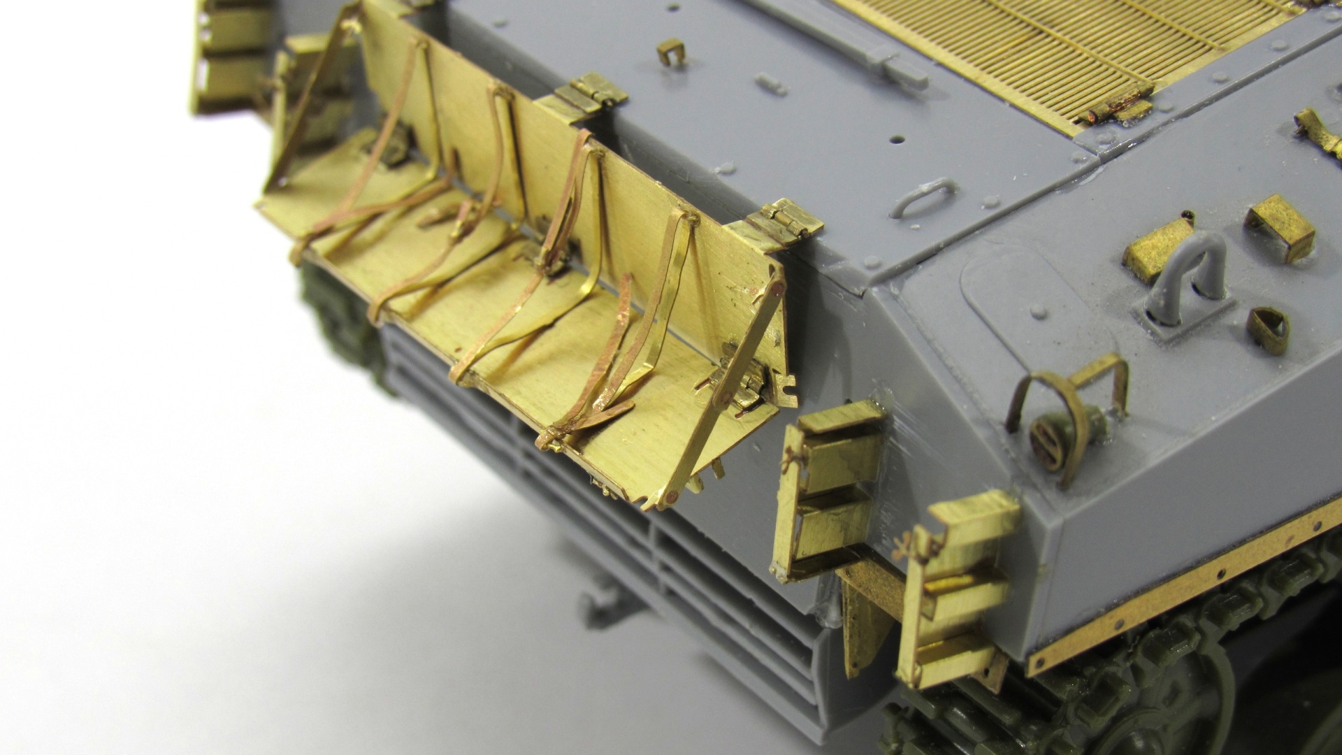 MD 035415 Набор фототравления на M4A3(76) Sherman от Звезды