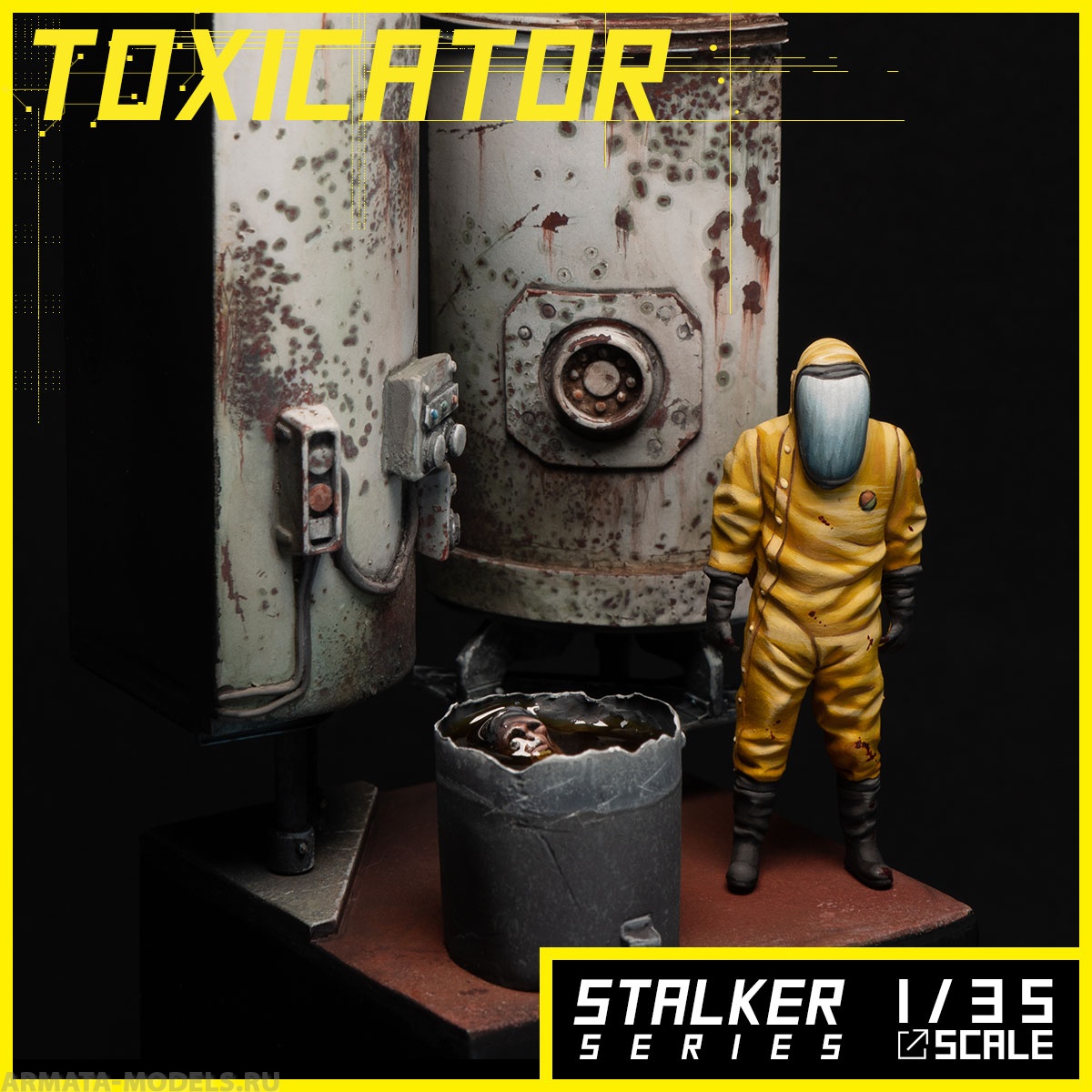MR-AM32 Миниатюра Toxicator Stalker Alternity Miniatures
