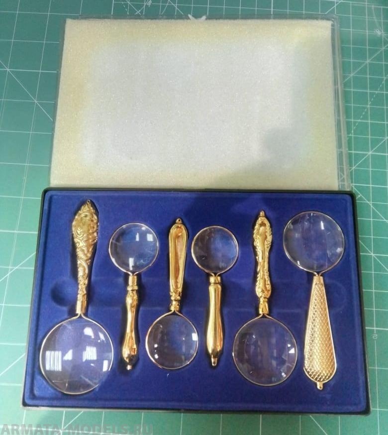 MI1407MG Подарочный набор увеличительных стекол, 6 штук