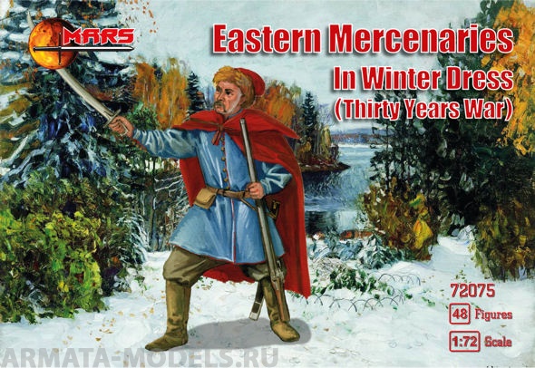 72075MR Eastern Mercenaries in Winter Dress   Mars