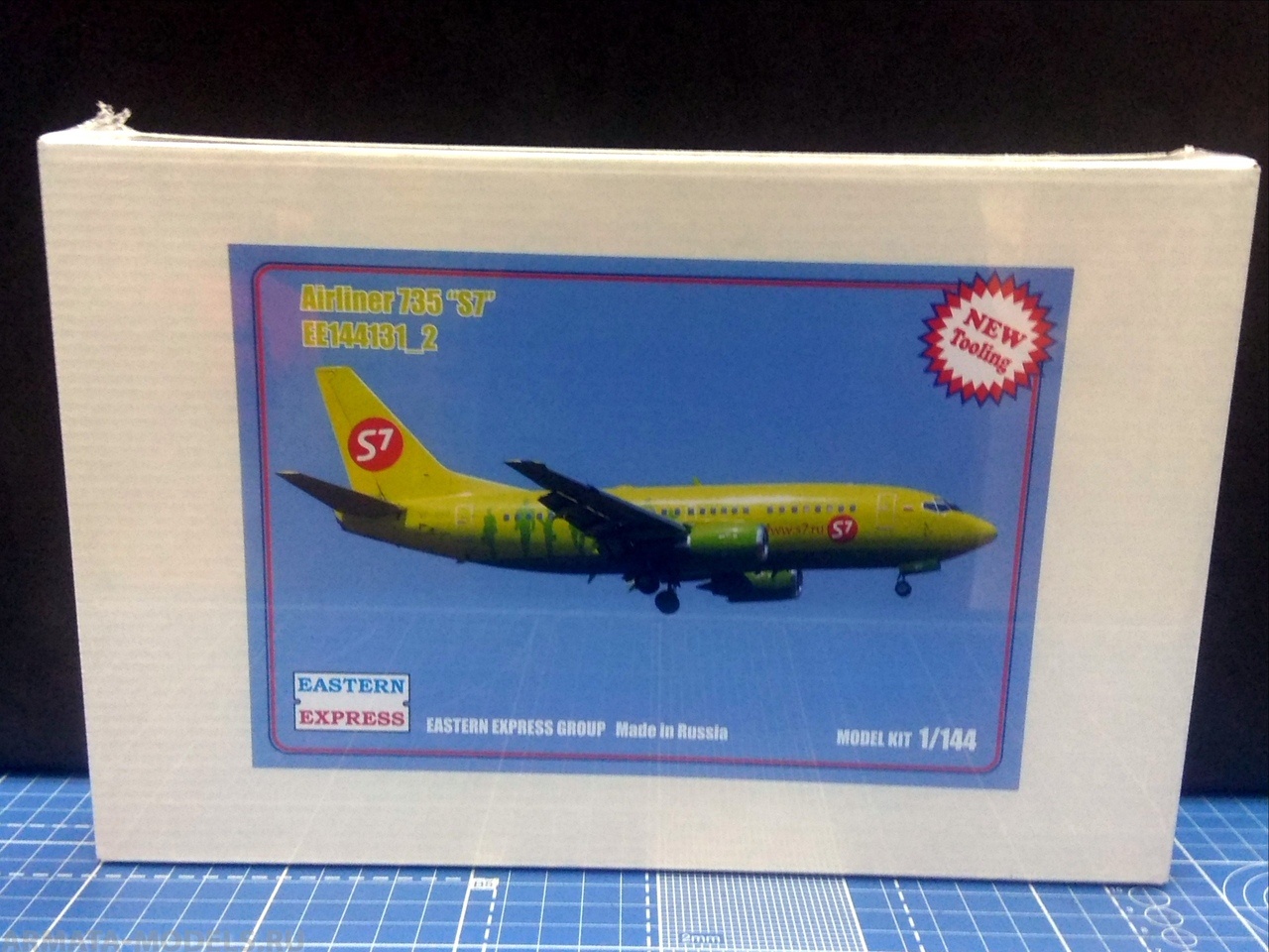 ЕЕ144131_2 Авиалайнер 737-500  S7 Восточный экспресс