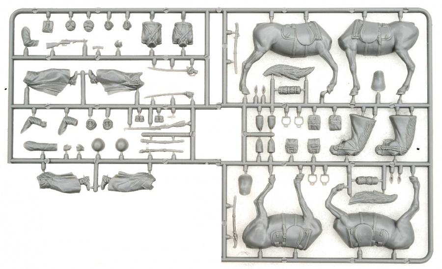 Набор фигурок ЕЕ35302 Советская кавалерия 1943-45 гг Восточный экспресс