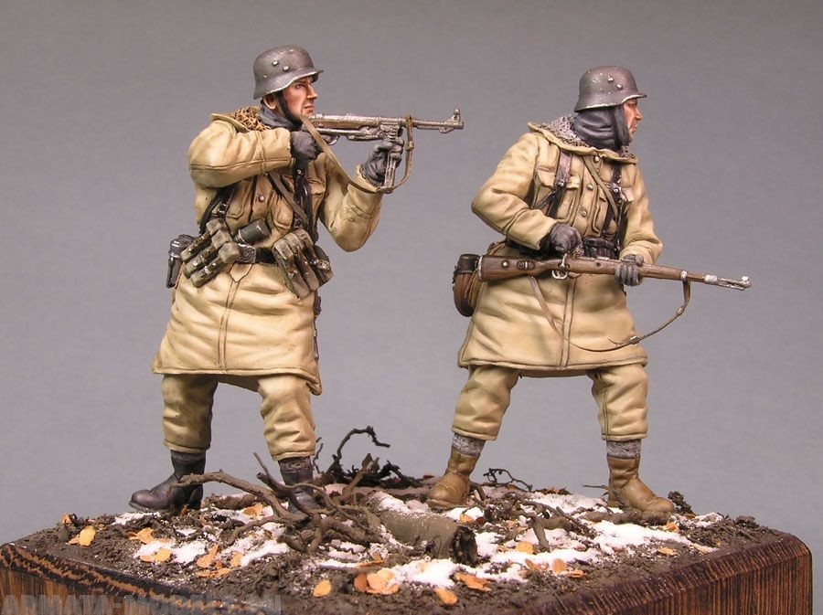 Т-35033 Пехотинцы СС III (Харьков, зима 1943 г) (2) Tank