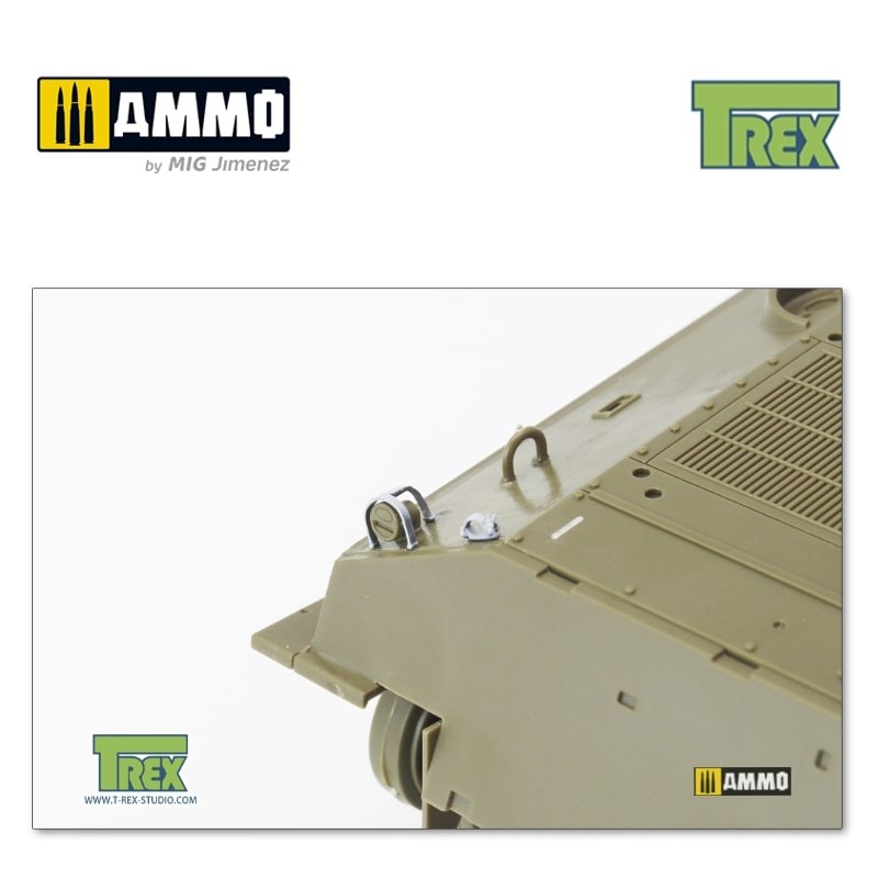 TR35022 Защитные бамперы M4 Sherman Guards for Welded Hull